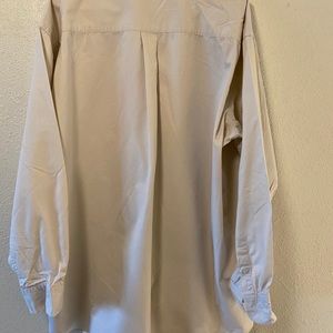 Tan long sleeve dress shirt